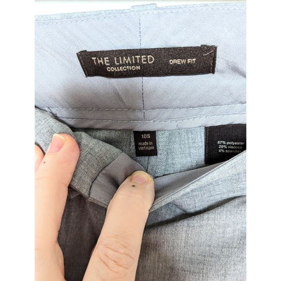 The Limited Drew Fit Grey Pants - Picture 5 of 5